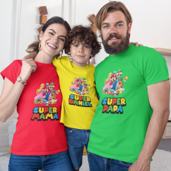 polera de mario bros