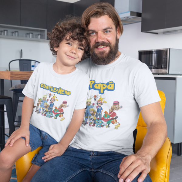 Polera de Pokemon Cumpleañero - Imagen 4