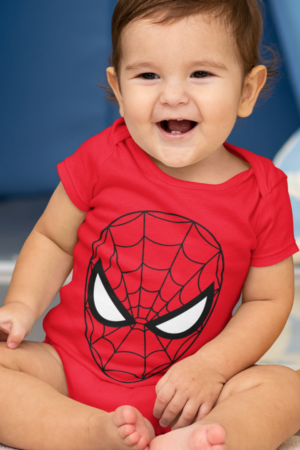 Body Cumple Mes Bebé Spiderman
