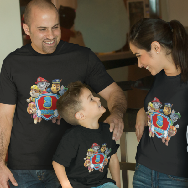 Polera personalizada Paw Patrol