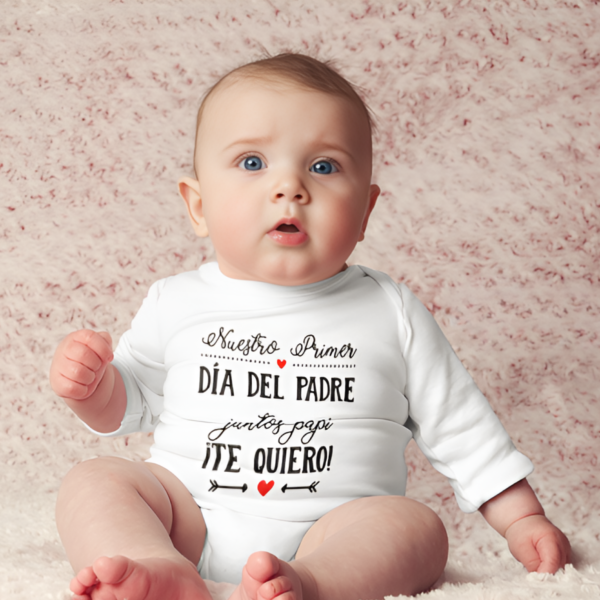 Body Bebé Primer Dia Del Padre Juntos Papi