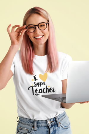 Regalo para Profesora - Polera Super Teacher