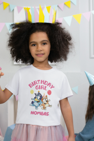POLERA BLUEY PERSONALIZADA