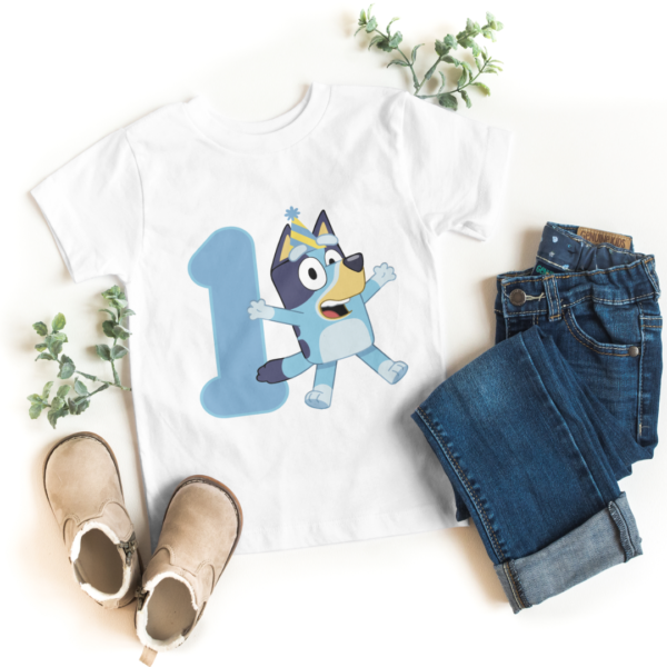 Polera de Bluey con Numero - Imagen 2