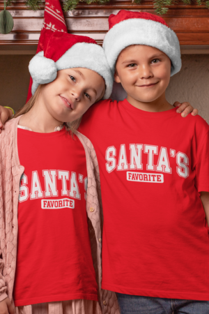 Polera Navideña "El Favorito de Santa"