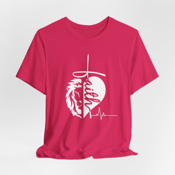 Polera Cristiana "Fe en el León de Juda" - Imagen 2