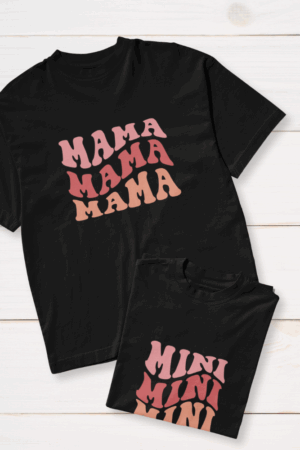 Regalo para mamá, Polera mamá-mini