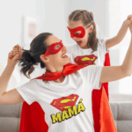 Regalo para mamá, Polera super madre-super hija