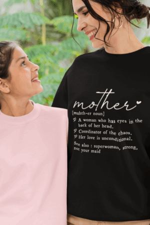 Regalo para mamá, Polerón Mother definition