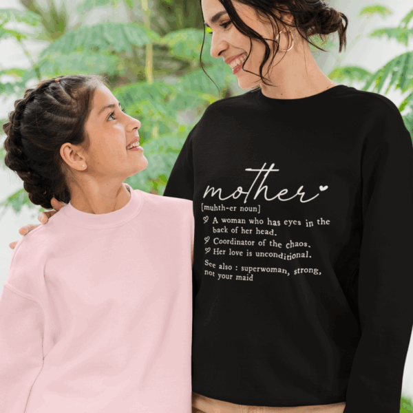 Regalo para mamá, Polerón Mother definition