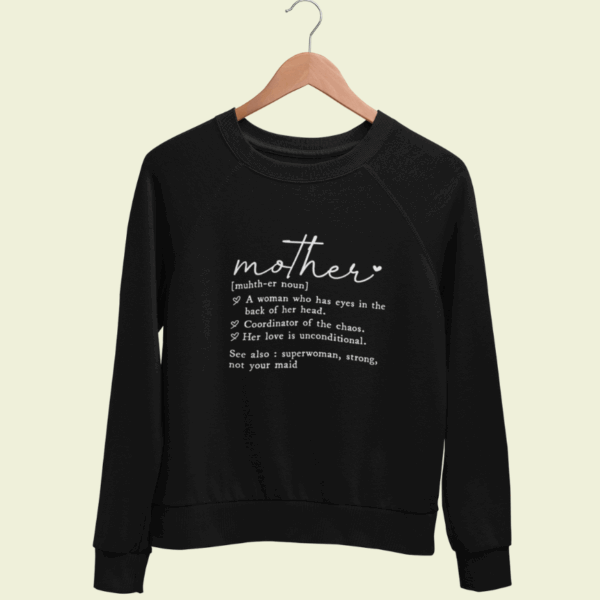 Regalo para mamá, Polerón Mother definition